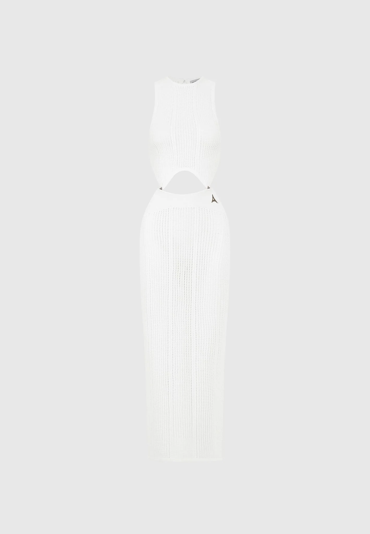 2-In-1 Knitted Midaxi Dress - White - Image 10