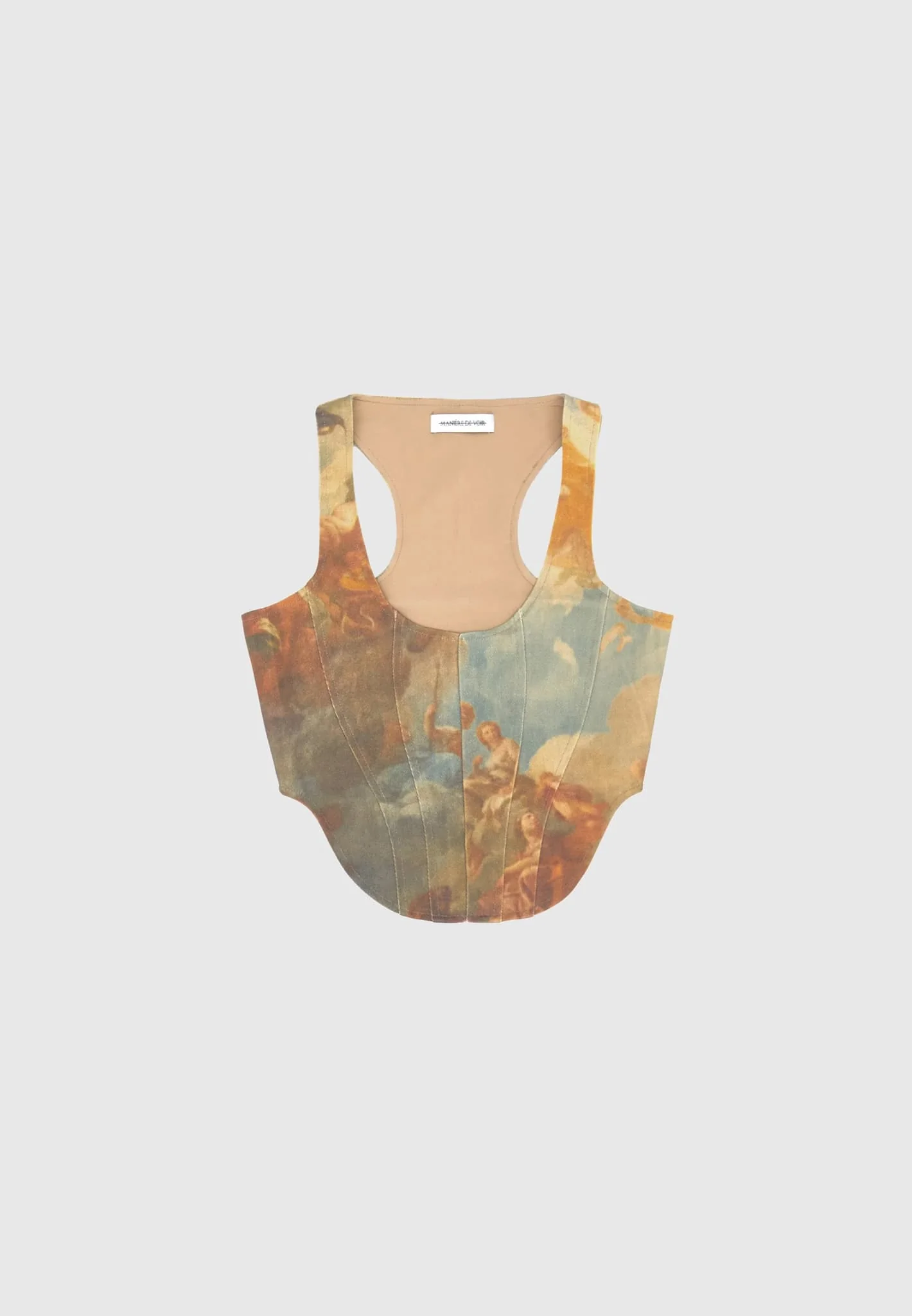 Art Corset Top - Multi - Image 3