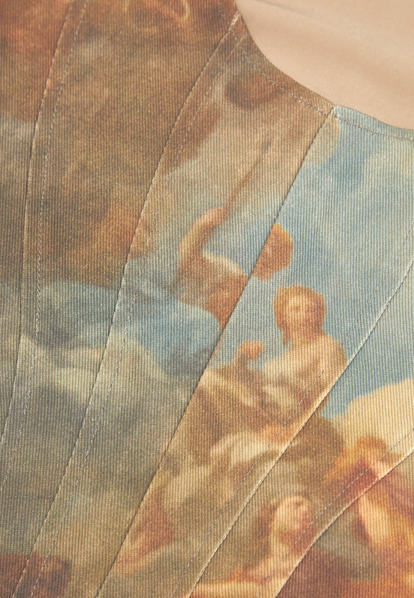 Art Corset Top - Multi - Image 7