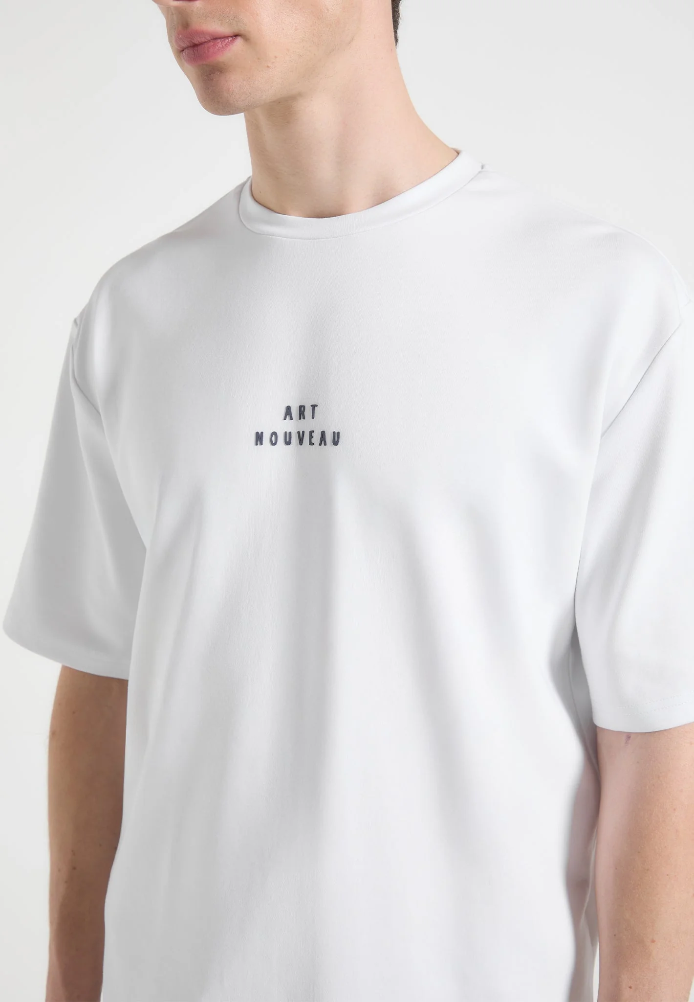 Art Nouveau - Cotton T-Shirt - White - Image 4