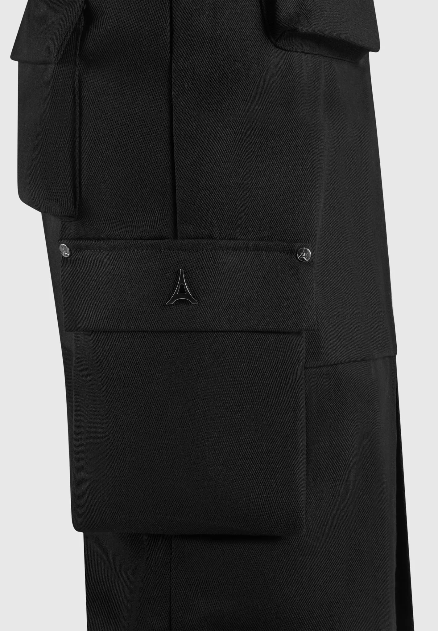 Cargo Midaxi Skirt - Black - Image 8