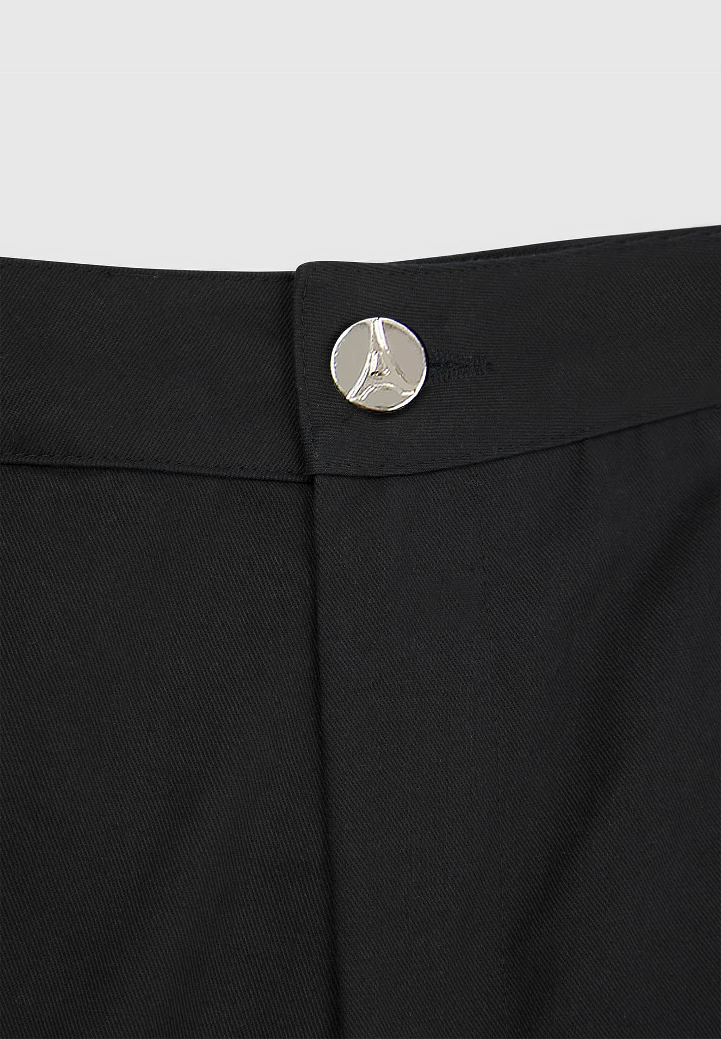 Rhinestone Contour Cargo Pants - Black - Image 6