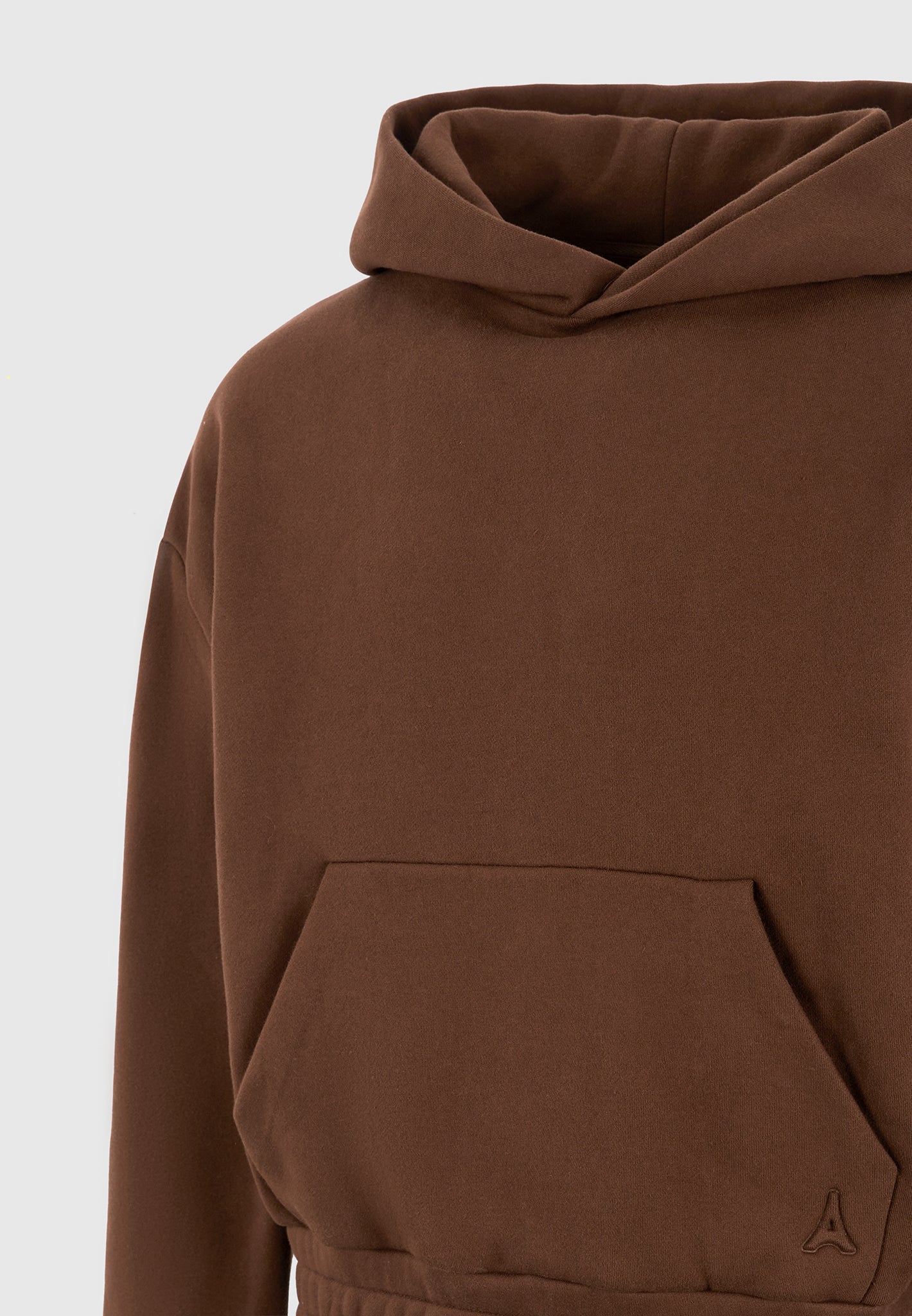 Gerard - Cropped Hoodie - Brown - Image 6