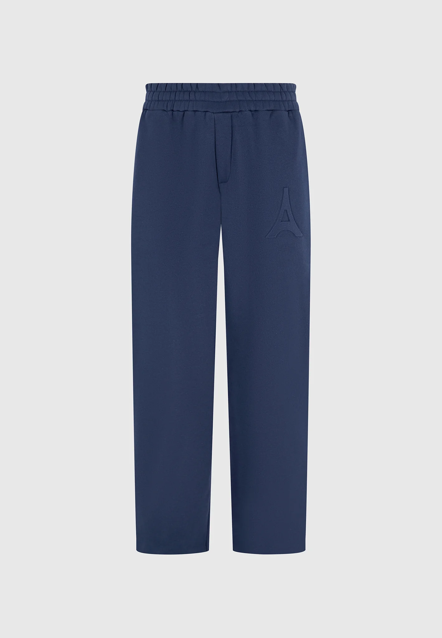 Cédric - Eiffel Embossed Joggers - Airforce Blue - Image 4