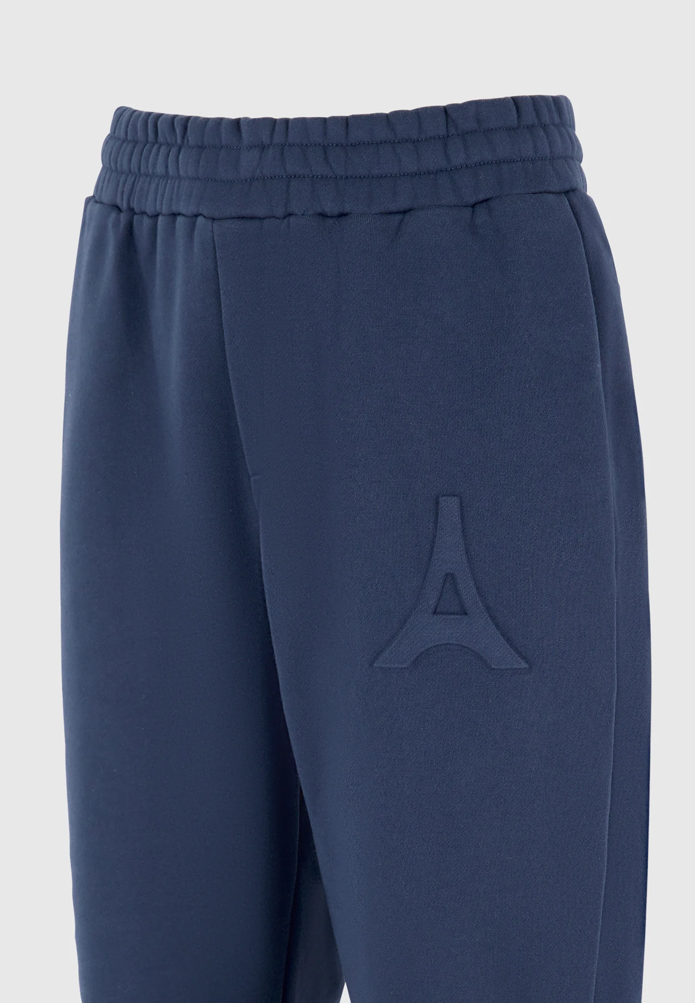 Cédric - Eiffel Embossed Joggers - Airforce Blue - Image 5