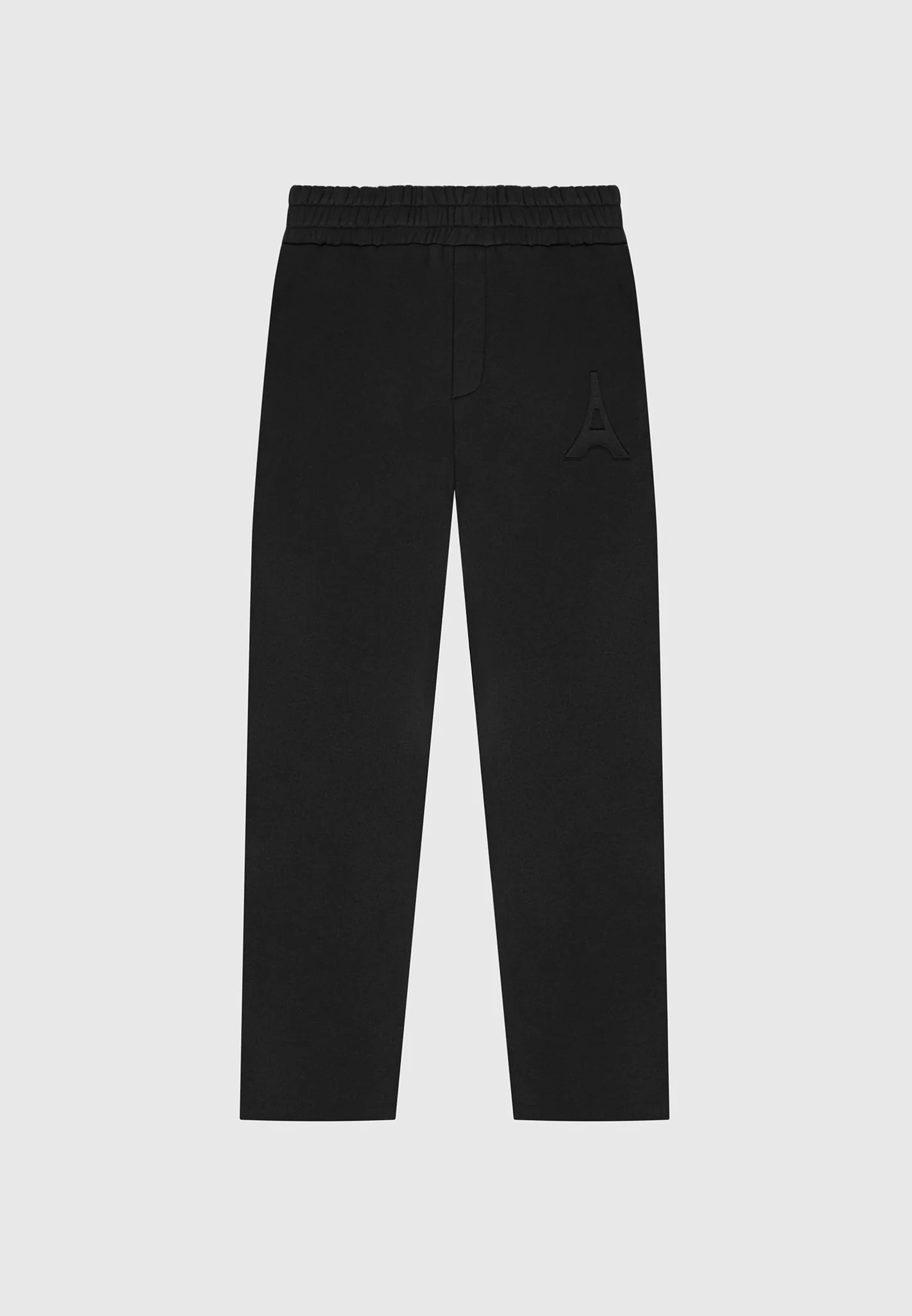 Cedric - Eiffel Embossed Joggers - Black - Image 3