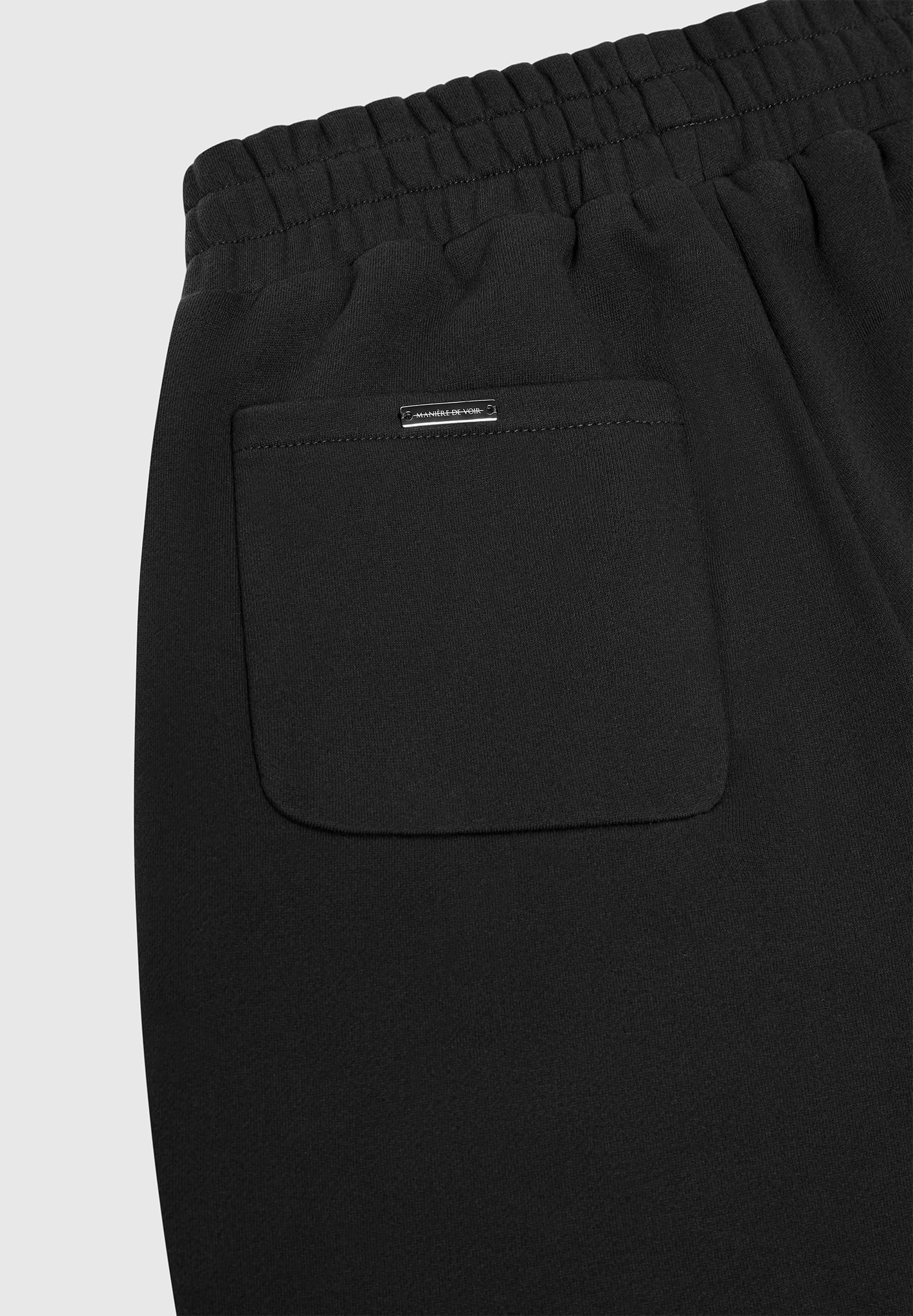 Cedric - Eiffel Embossed Joggers - Black - Image 6