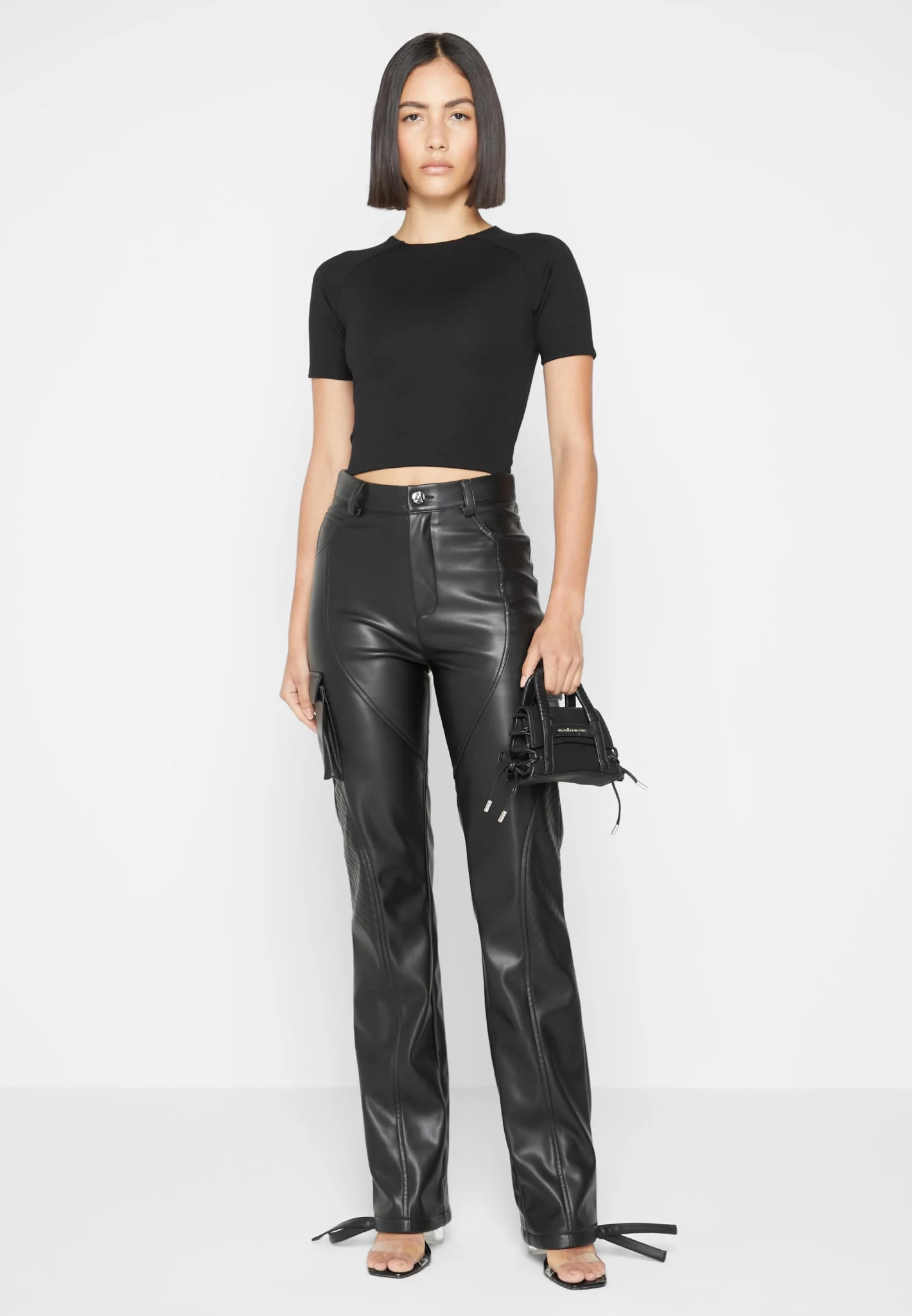 Short Sleeve T Shirt - Black - Image 3