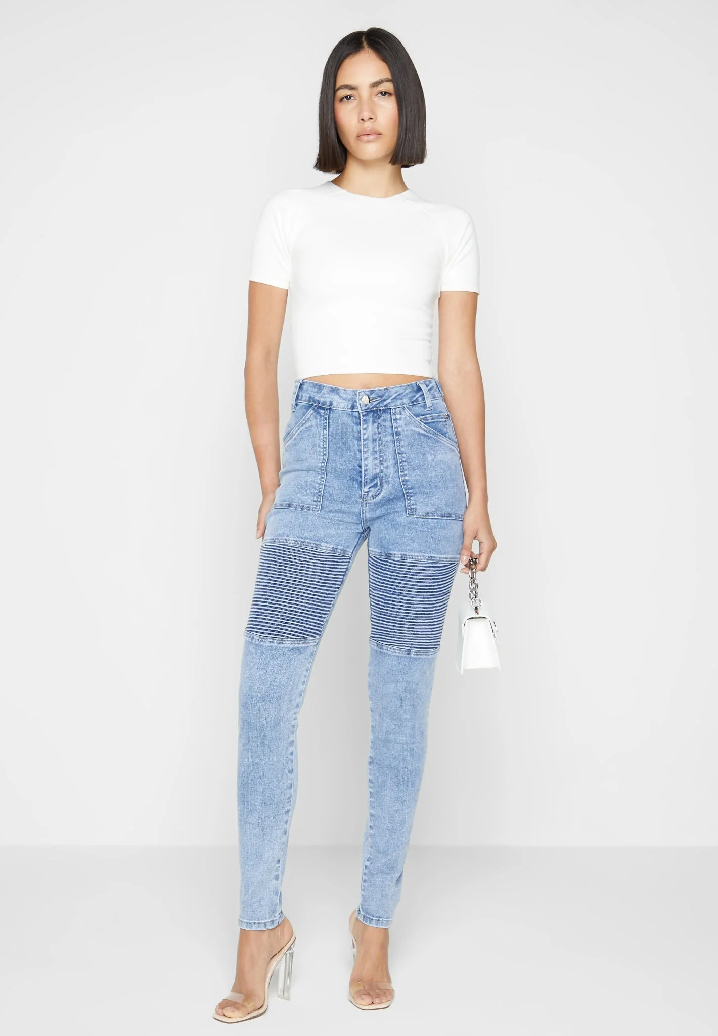 Short Sleeve T Shirt - Off White - Image 3