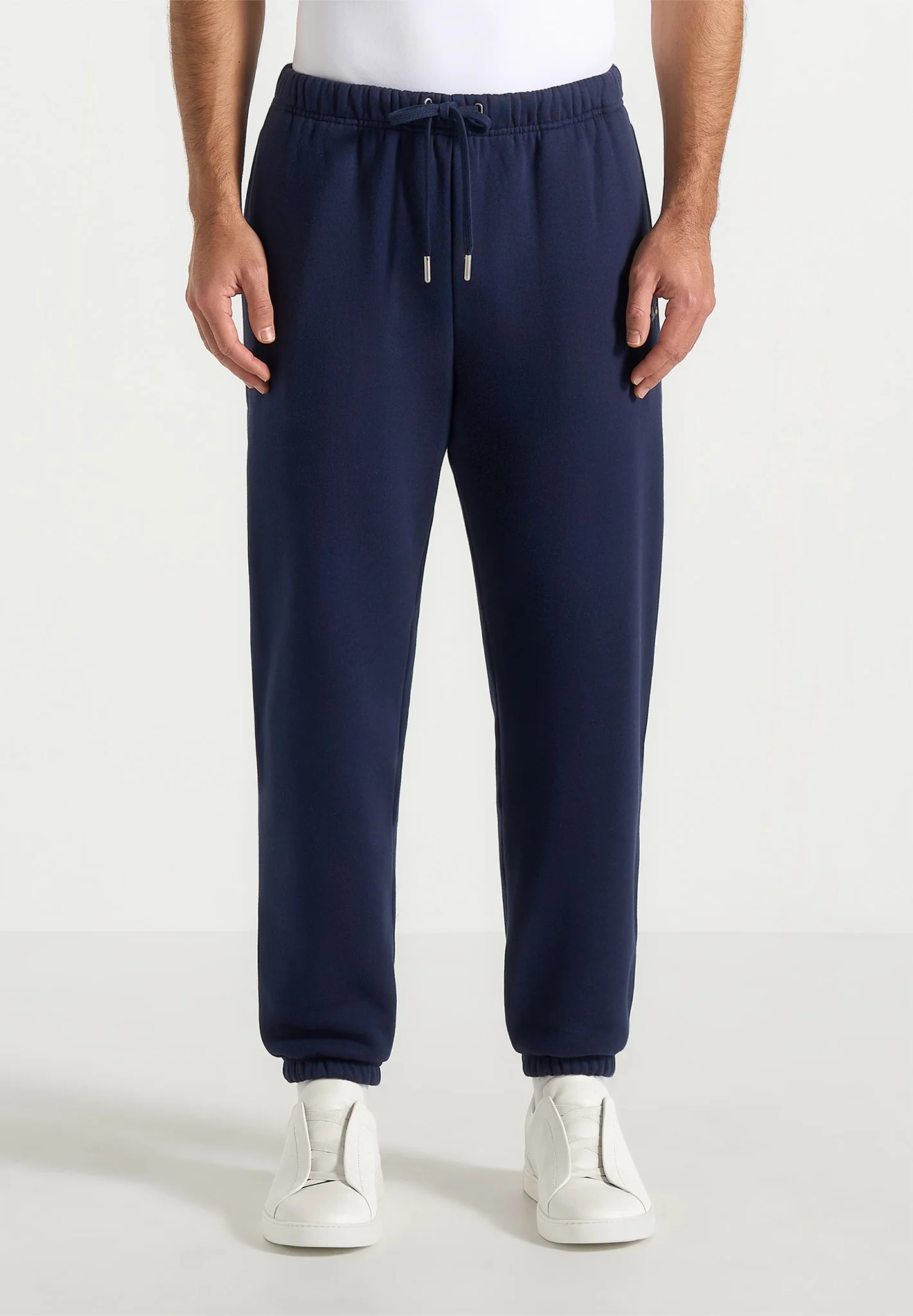 JS005 - Signature Regular Fit Cuffed Joggers - Navy - Image 6
