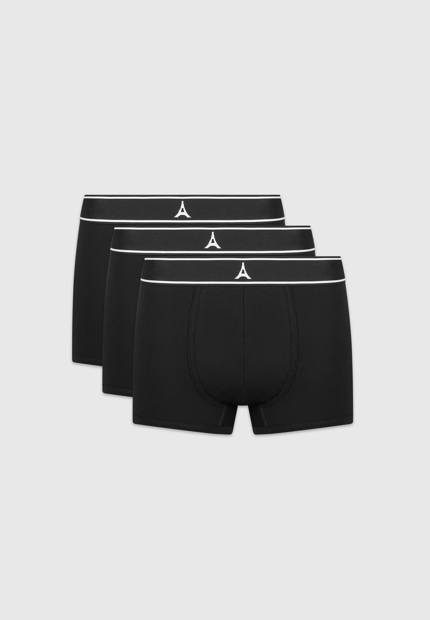 L'Eiffel Boxers Pack of 3 - Black