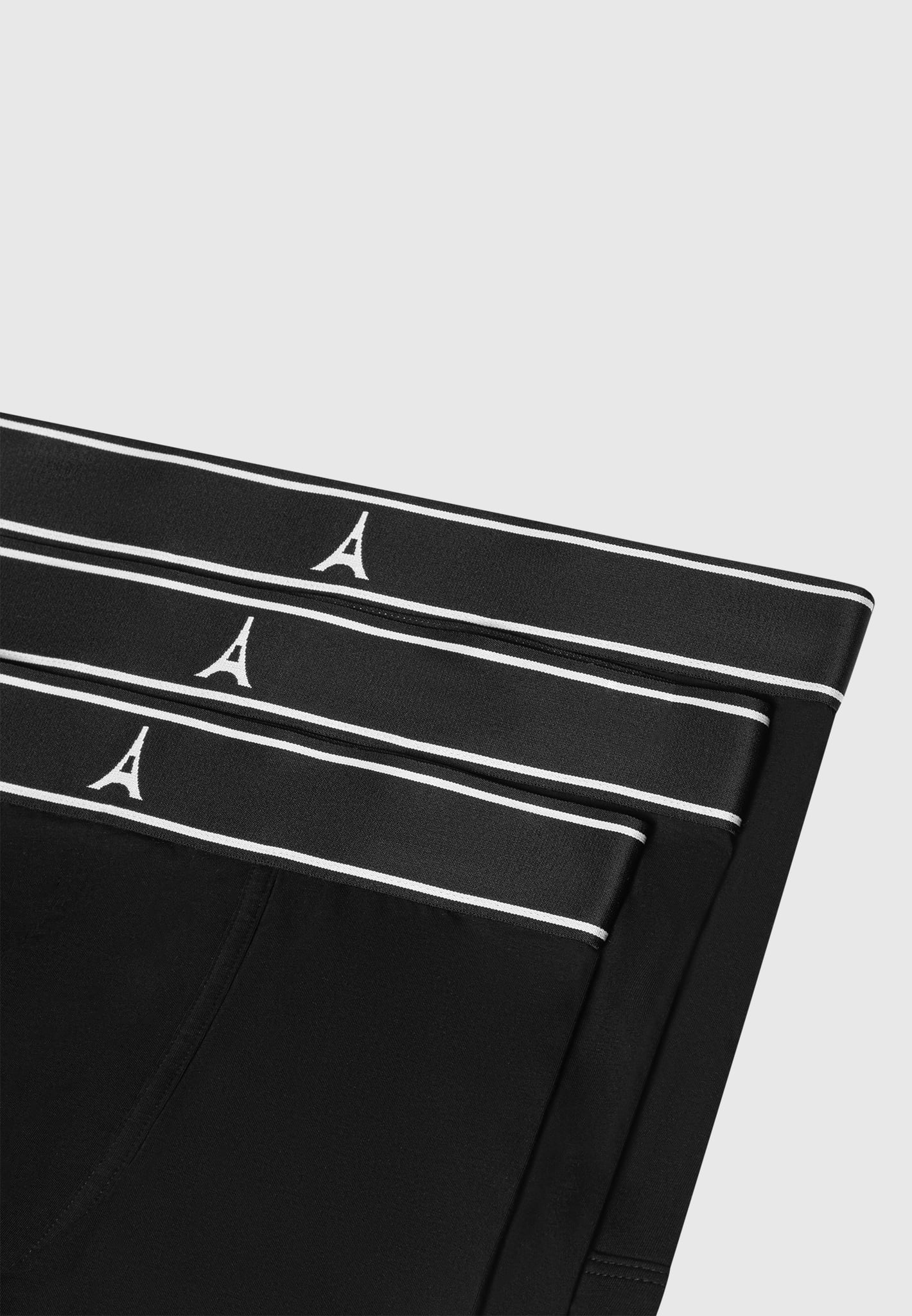 L'Eiffel Boxers Pack of 3 - Black - Image 5