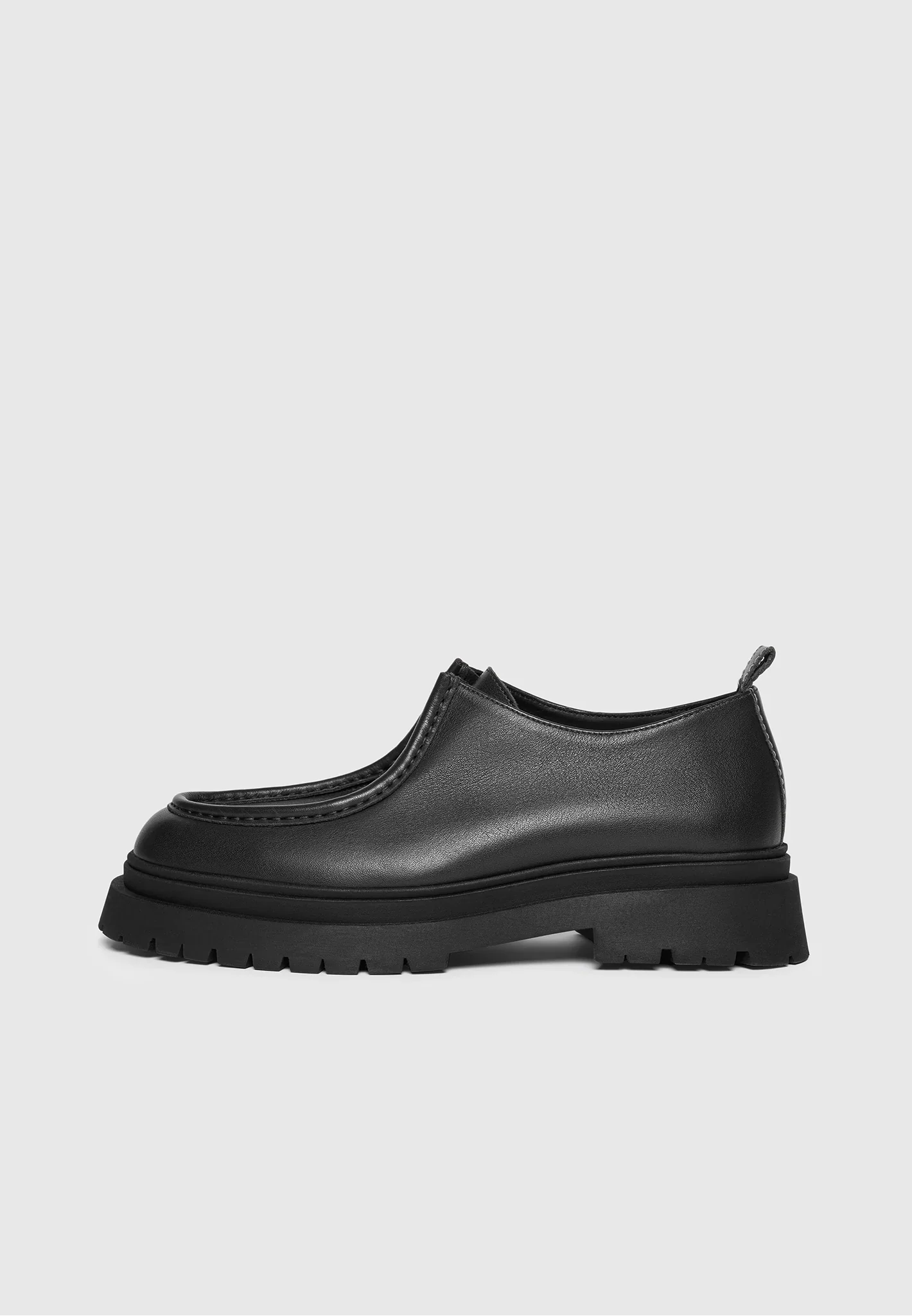 Lille - Leather Lace Up Shoe - Black - Image 2