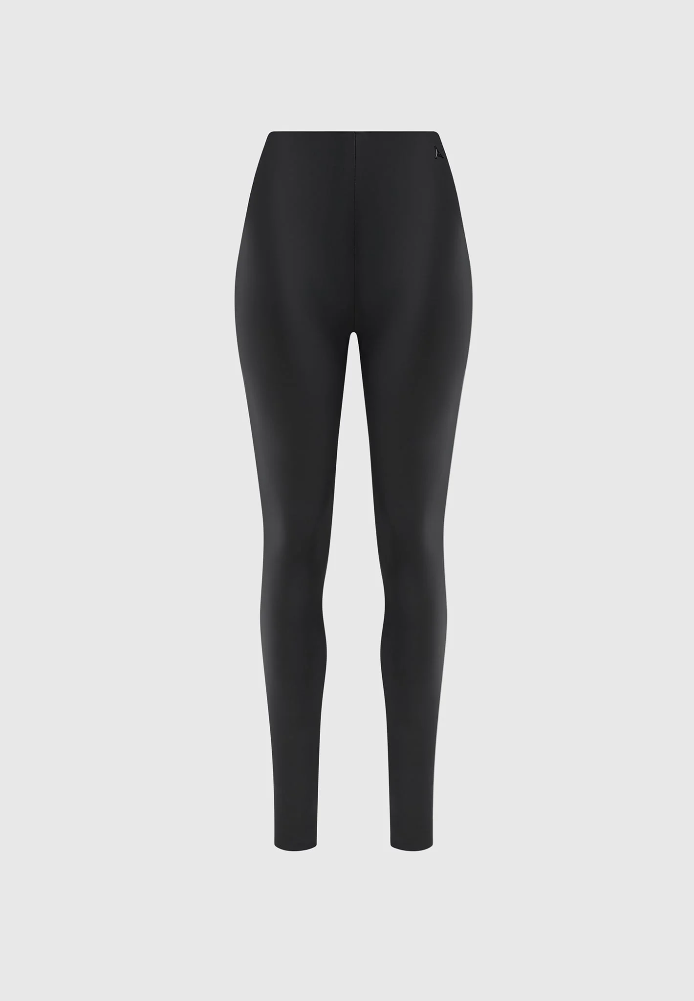 Matte Leather Leggings - Black - Image 3