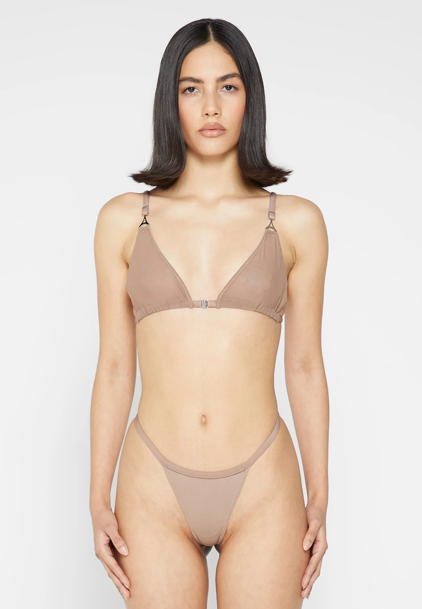 Mesh G-String - Taupe - Image 4
