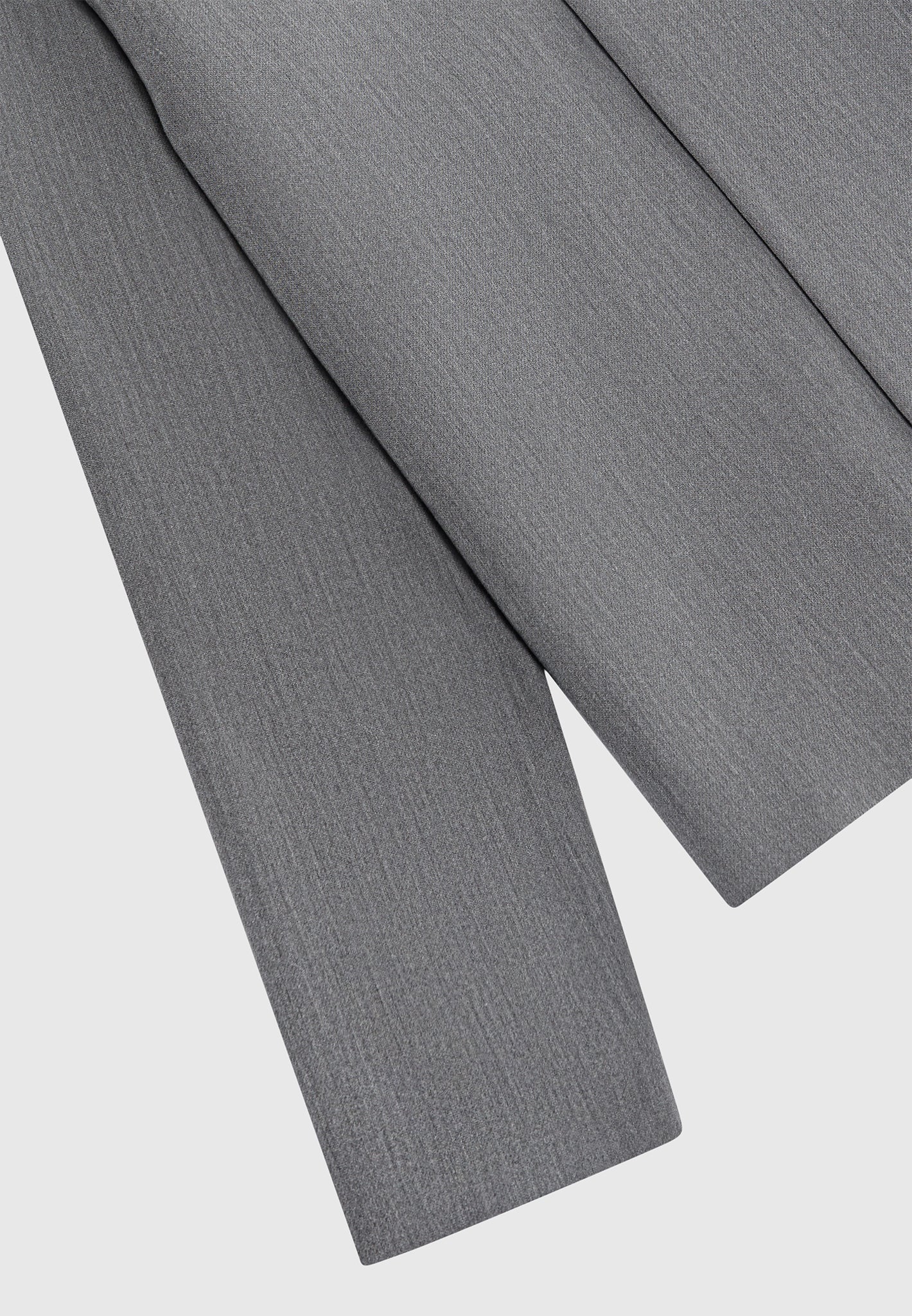 Minimal Boxy Jacket - Dark Grey - Image 7