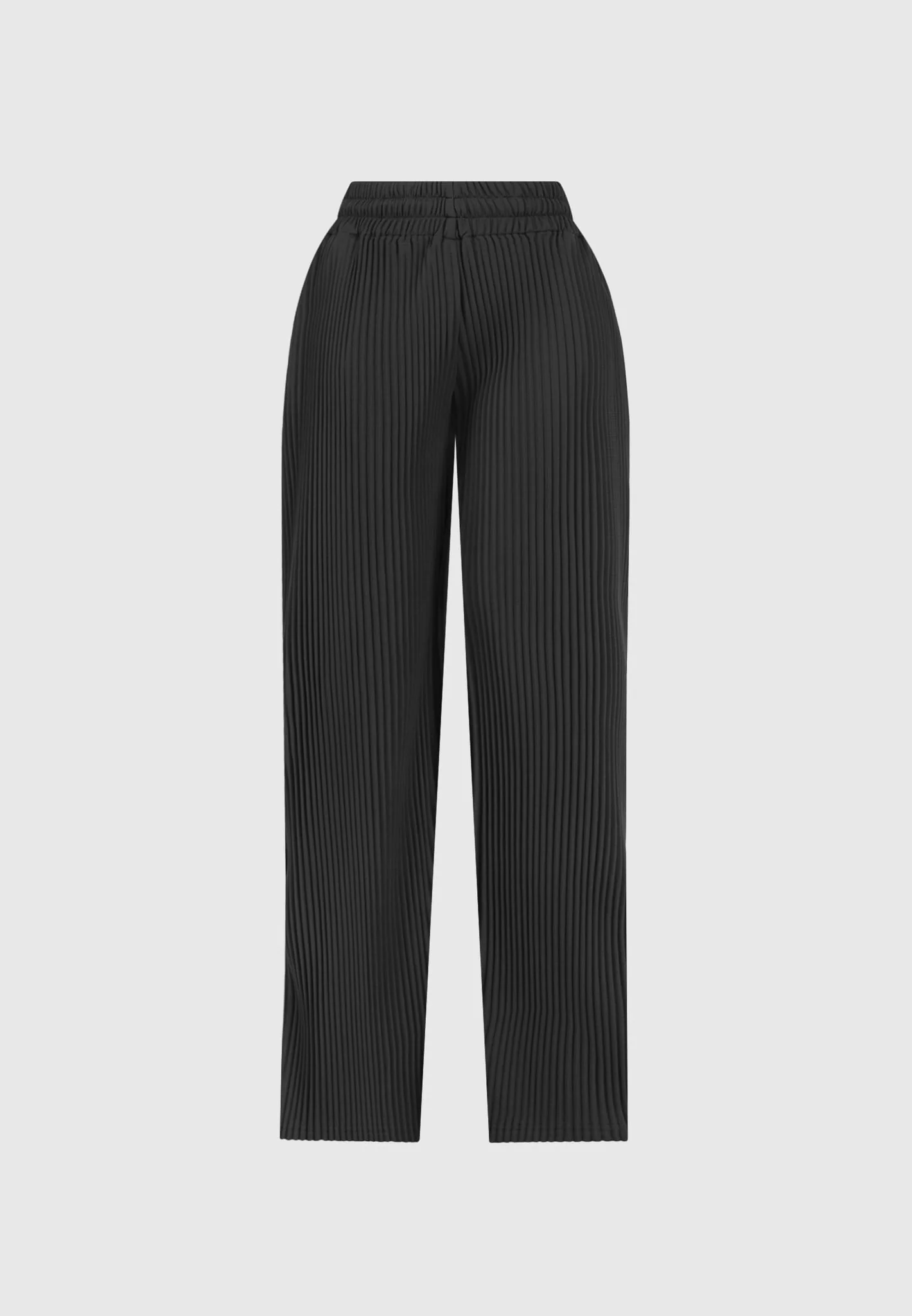 Pleated Trousers - Black - Image 2