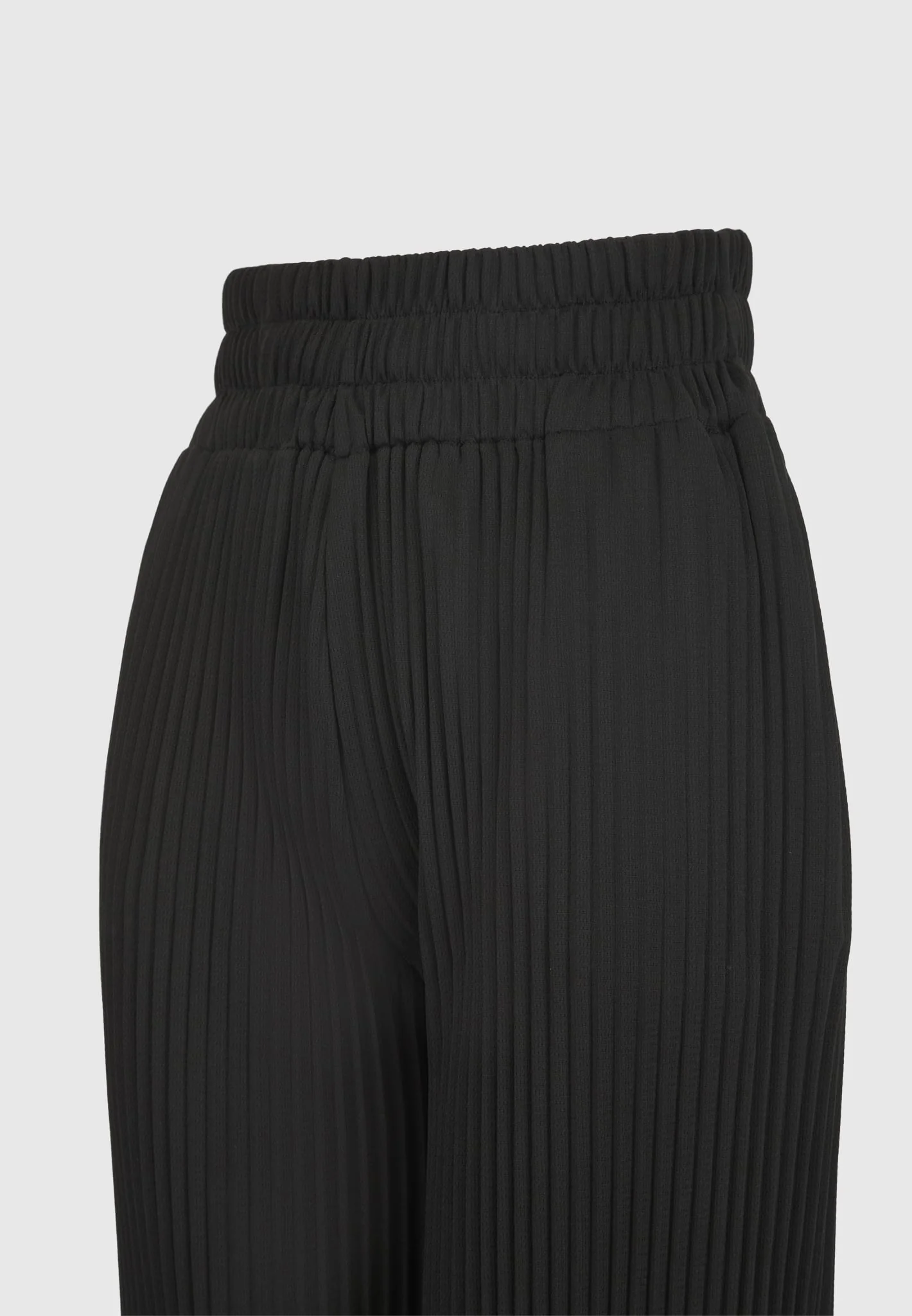 Pleated Trousers - Black - Image 7