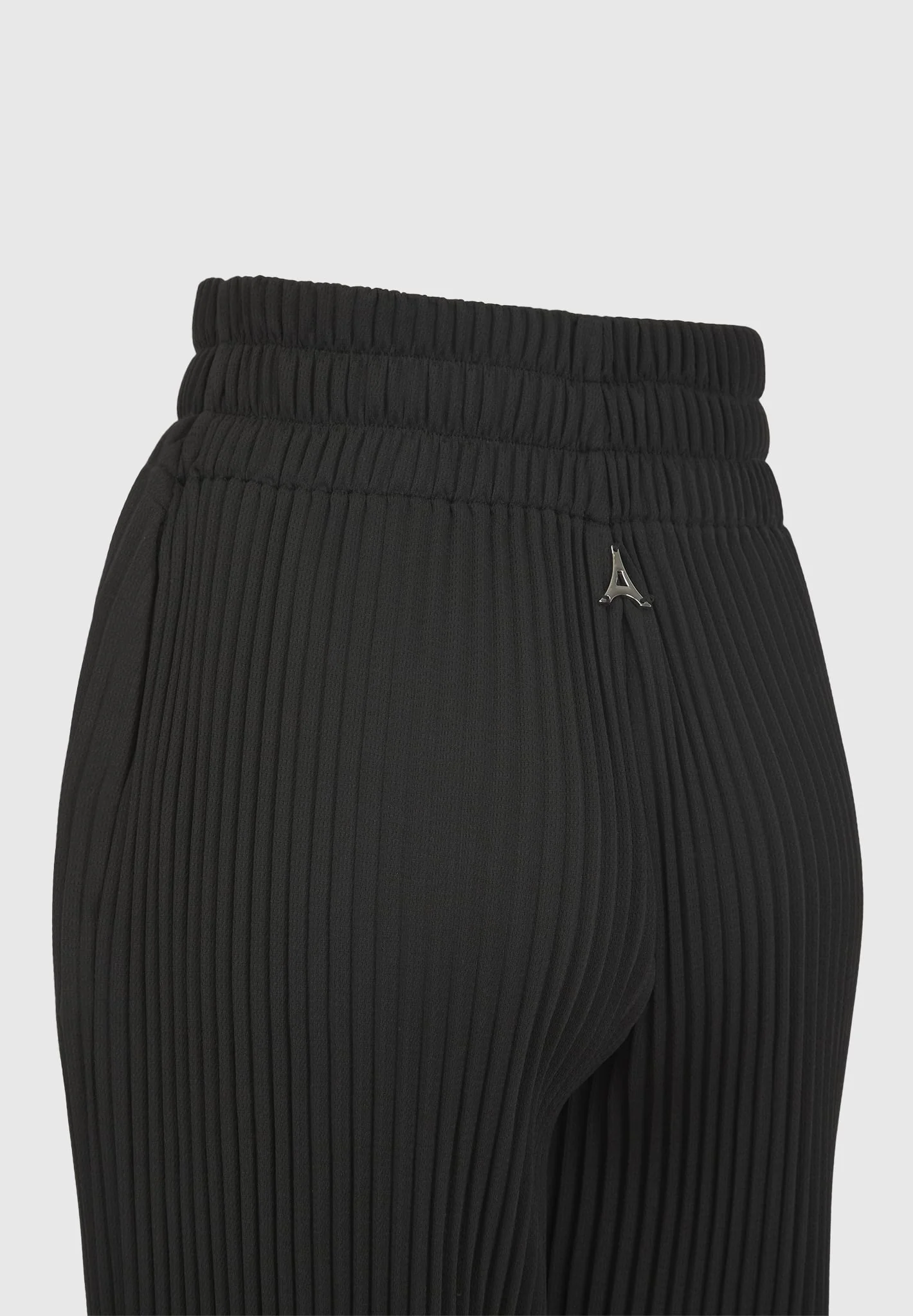 Pleated Trousers - Black - Image 8