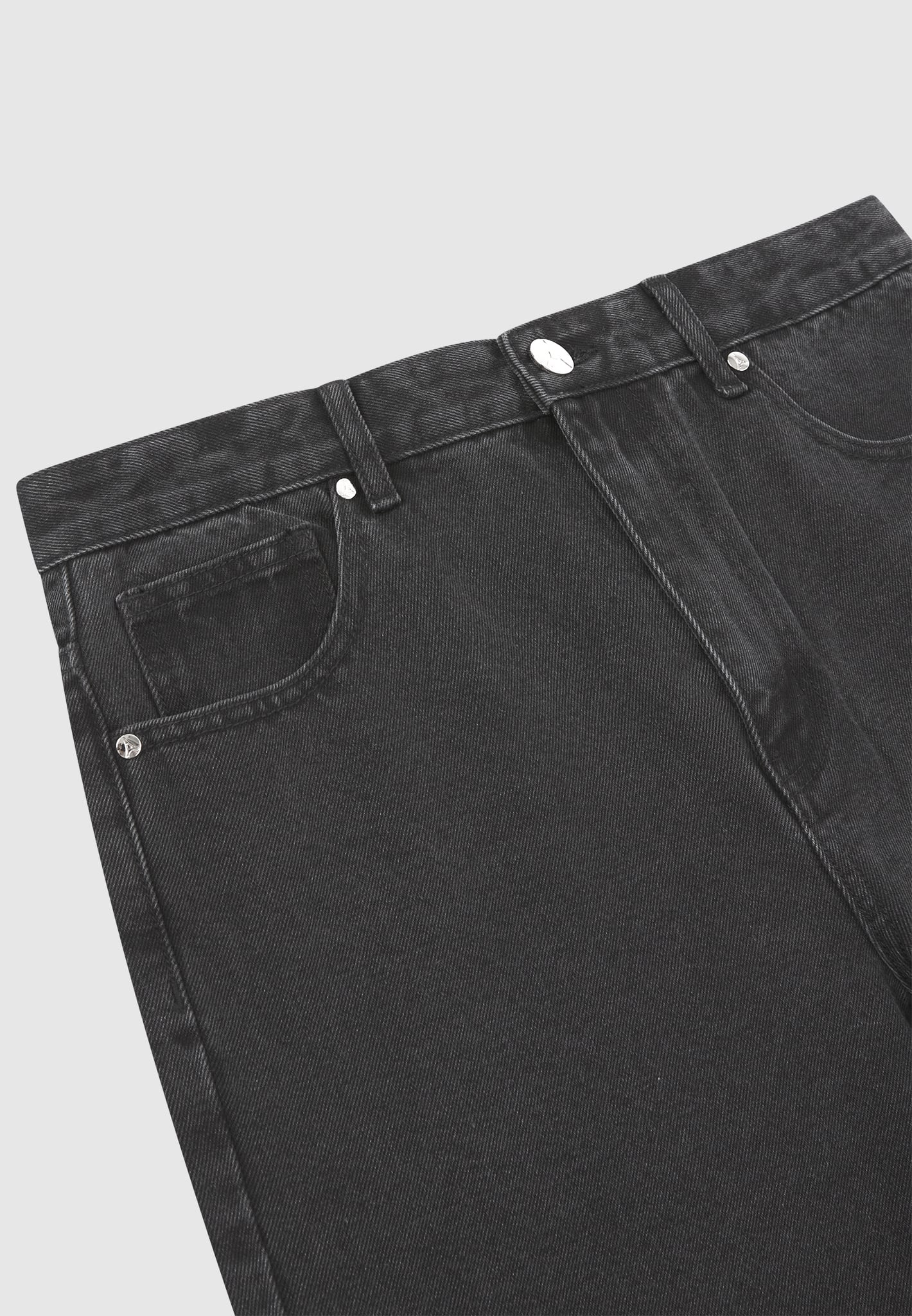 Regular Fit Jeans - Black - Image 5