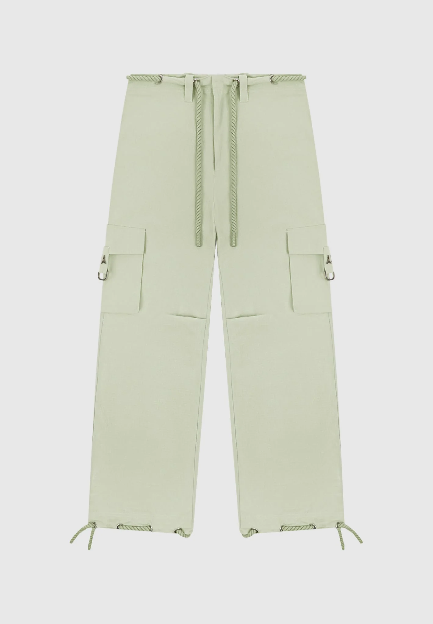 Rosa - Ripstop Parachute Cargo Pants - Sage - Image 7