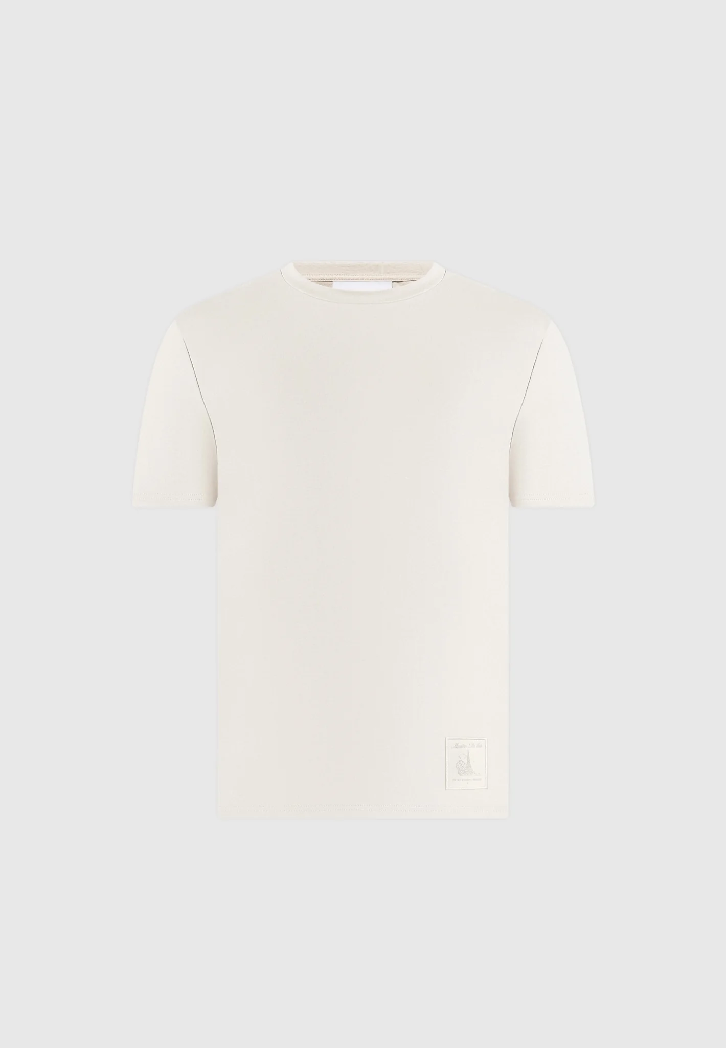 TS008 - Regular Fit Cotton T-Shirt - Cream