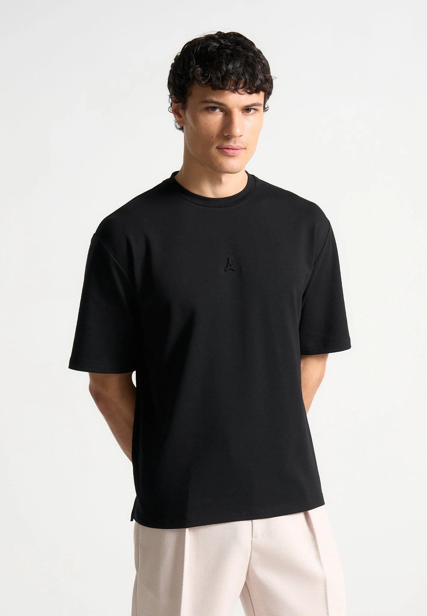 Self Portrait - Van Gogh Cotton T-Shirt - Black - Image 2