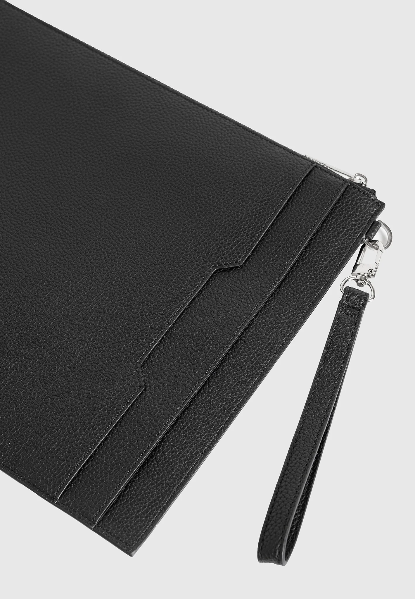 Leather Eiffel Laptop Case - Black - Image 6